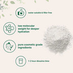 100g Hyaluronic Acid Powder, Deep moisturizing ,Moisturizing and Whitening,top Cosmetic Ingredients Anti-aging Food Grade