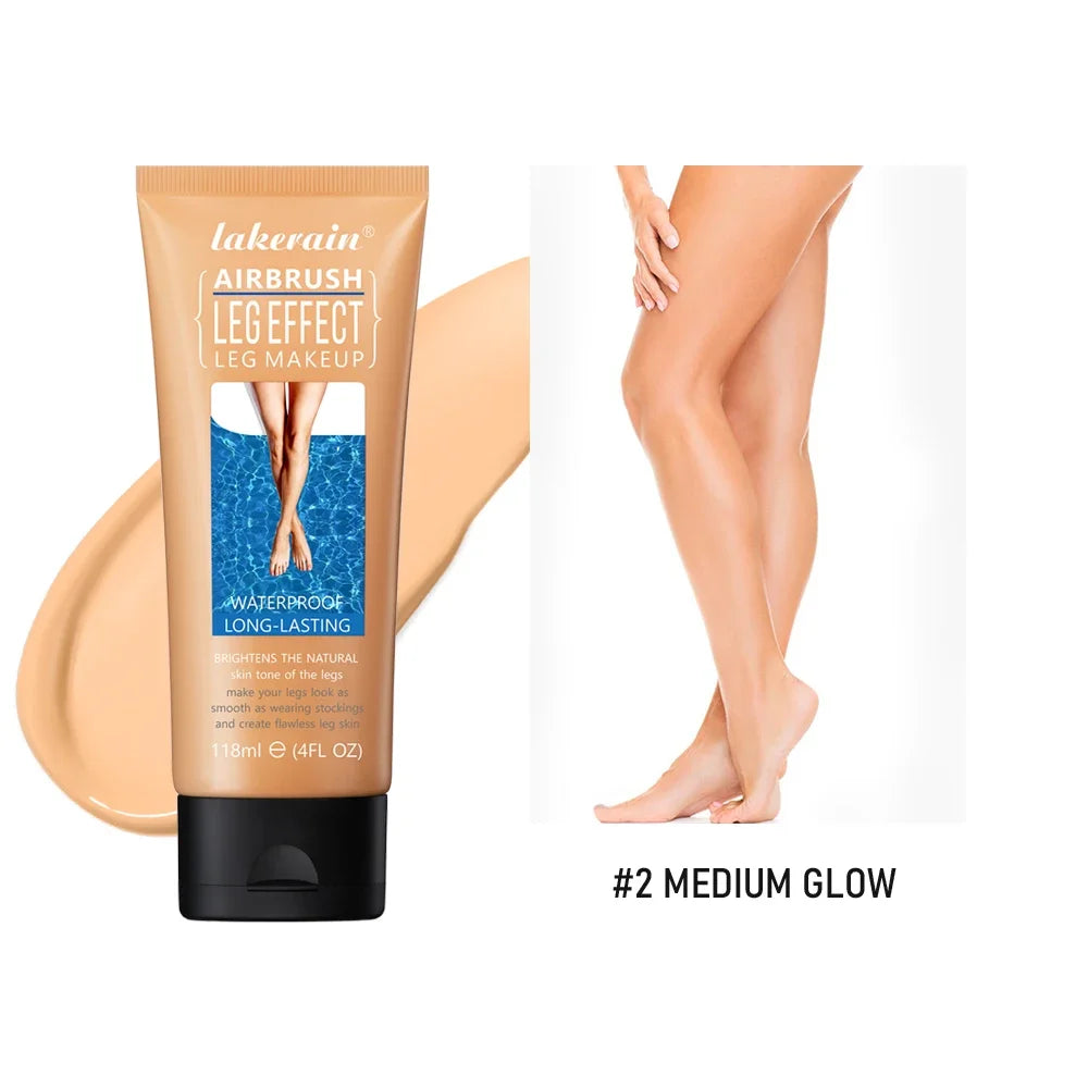 Wholesale Leg Makeup Lotion Even Skin Tone Body Foundation Waterproof Longlasting Body Tanning Cream Medium Bronze Leg Cosmetics