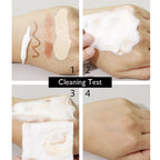 PTWOP Whitening Facial Cleanser Foam Moisturizing Deep Remove Cleansing Acne Milk Oil Control Exfoliating Shrink Pores Face Wash