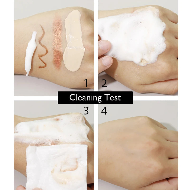 PTWOP Whitening Facial Cleanser Foam Moisturizing Deep Remove Cleansing Acne Milk Oil Control Exfoliating Shrink Pores Face Wash