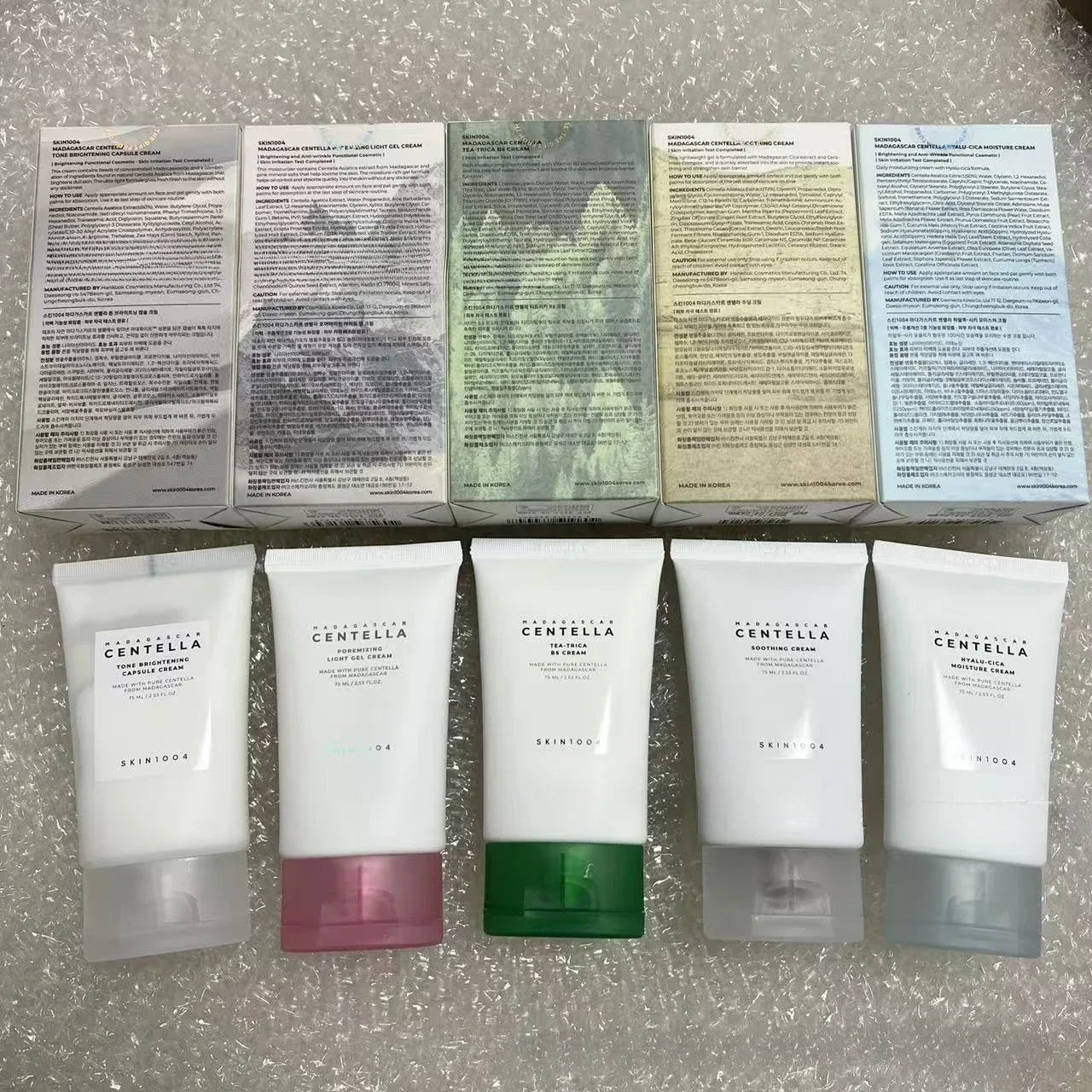 Korean Skin Care Products SKIN1004 Centella Skin Care Cream Moisturizing and Nourishing The Skin Ice Cream 75ml