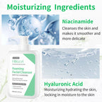 Men's facial cleanser, moisturizing, refreshing and clean skin, summer skin care products, oil control, blackhead removal