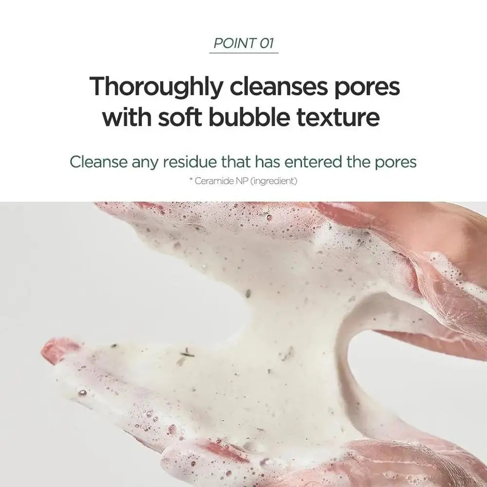 150ml Facial Cleanser Deep Cleansing Moisturizing Oil Control Refreshing Non-Drying Cleanser with Rich Foam for Skin Care