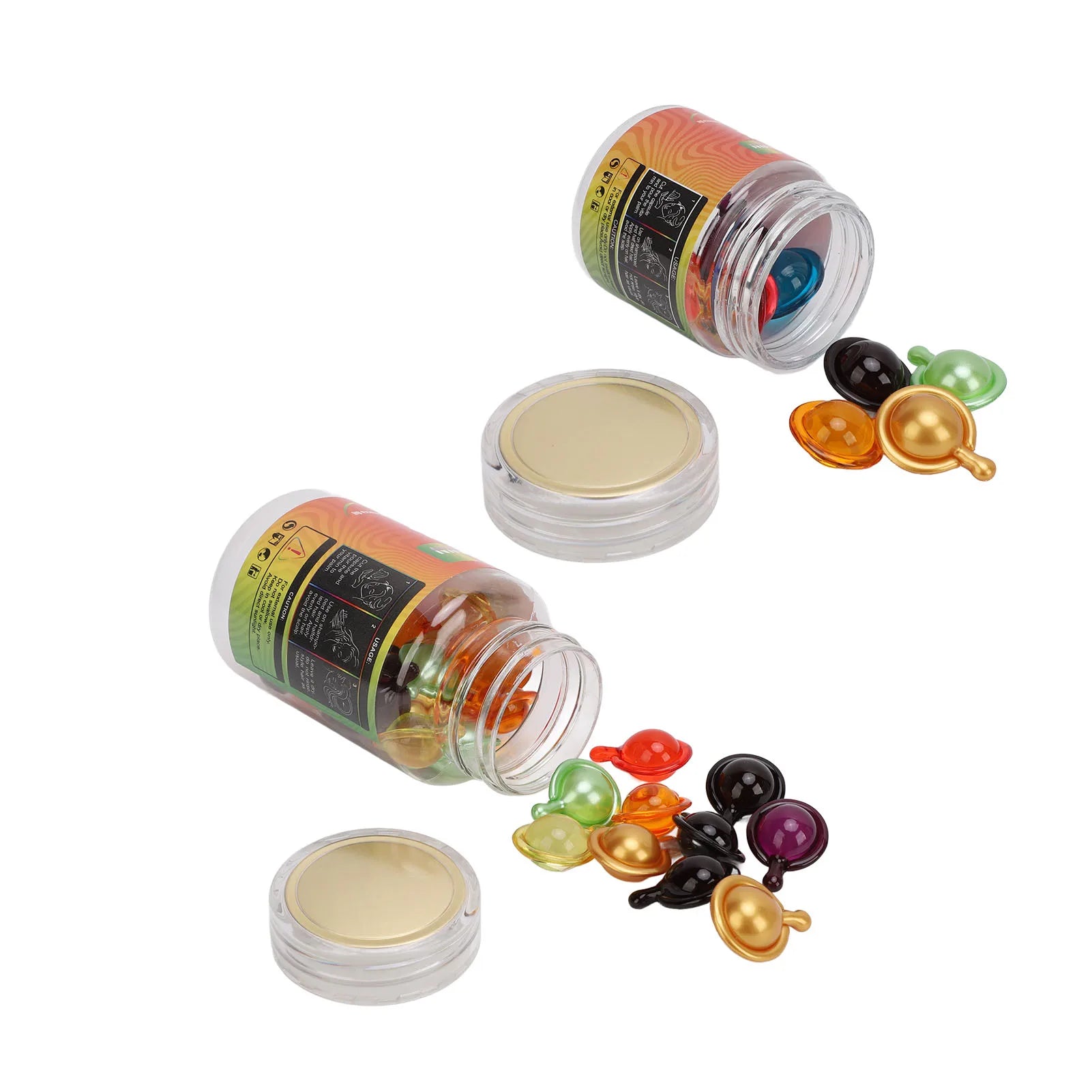 Hair Serum Capsule Hair Vitamin Capsule Hair Vitamin Serum Capsule Hair Moisturizing Repair Damaged Hair Care Hair Oil Capsules