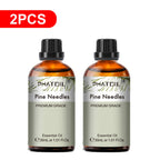 PHATOIL 2PCS 30ml Eucalyptus Essential Oils For Aromatherapy Candle Making Vanilla Lavender Sandalwood Rose Lemon Essential Oil