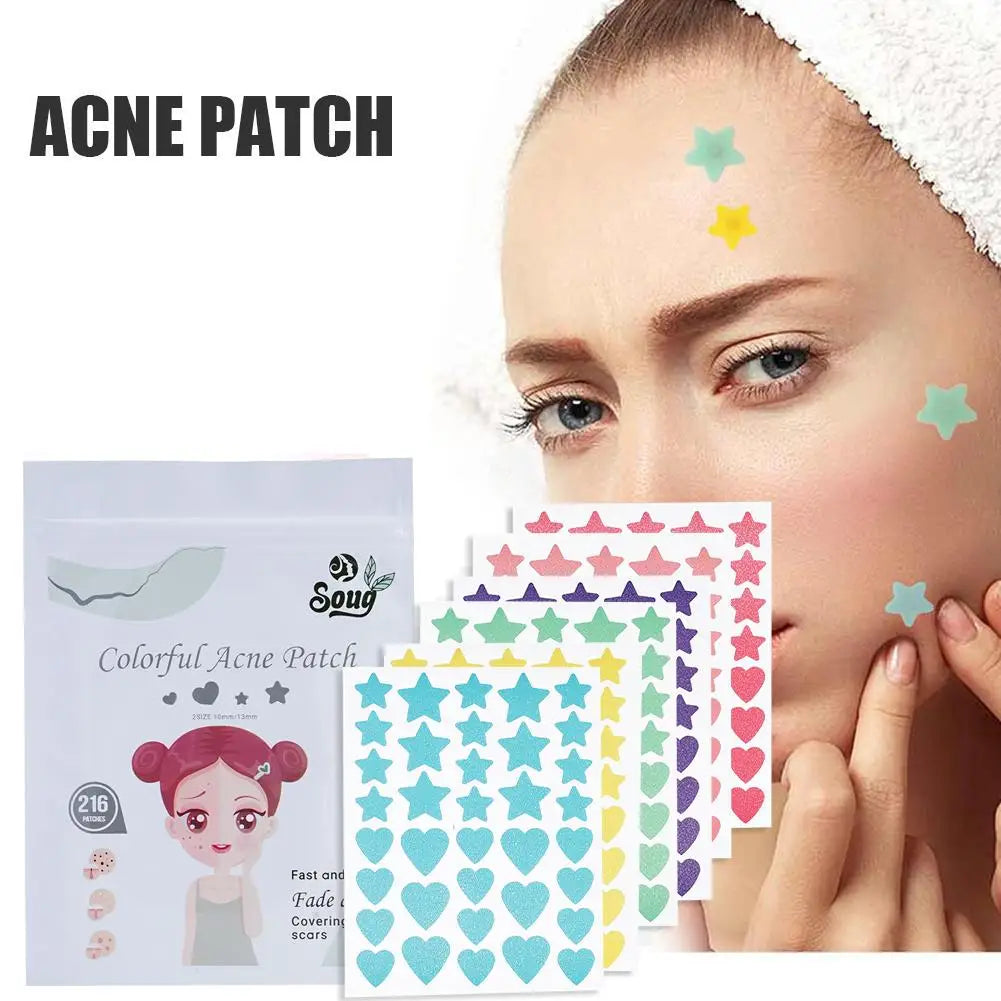 Pimple Patch Invisible Beauty Concealer Breathable Face Care Gentle Non-Irritating Purifying Pores Portable Transparent