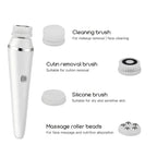 Facial Cleansing Brush 4 in 1 Electric Rechargeable Waterproof Rotating Face Cleaner Deep Pore Cleansing Skin Care Tool