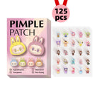 125pcs pimple patches are gentle and non-irritating, and they can cover pimples and blemishes