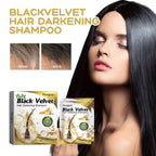 Hoegoa Black Hair shampoo Black Hair Care Smooth hair massage scalp moisturizing hair deep clean