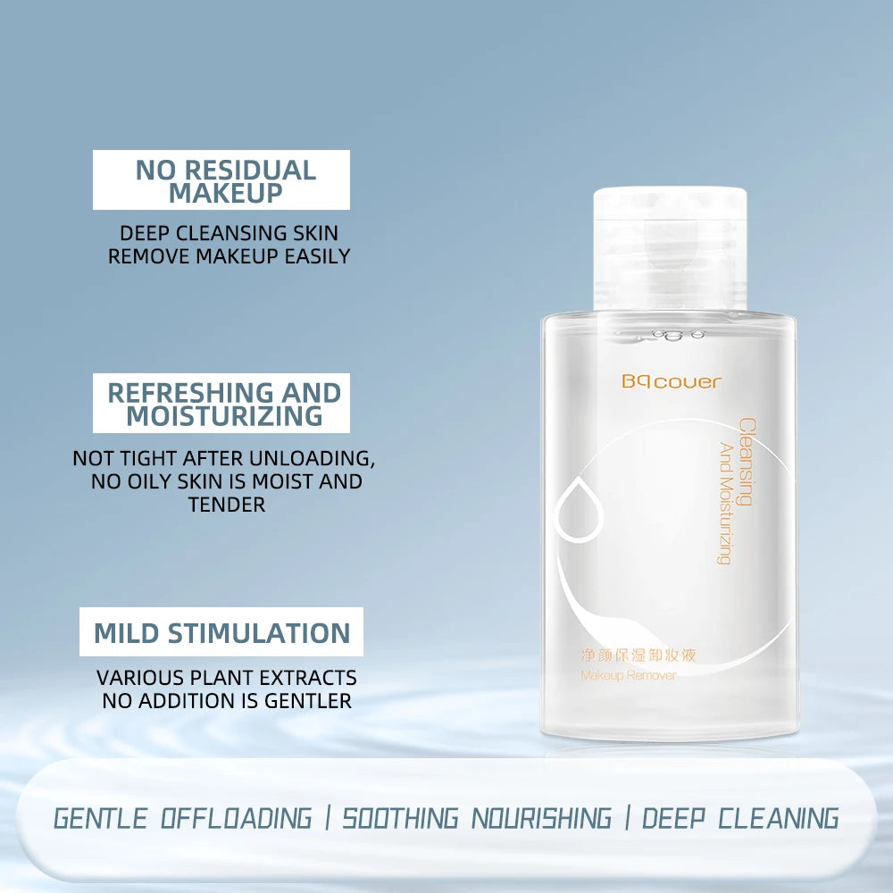 Portable makeup remover, gentle and non-irritating, deep cleansing and moisturizing