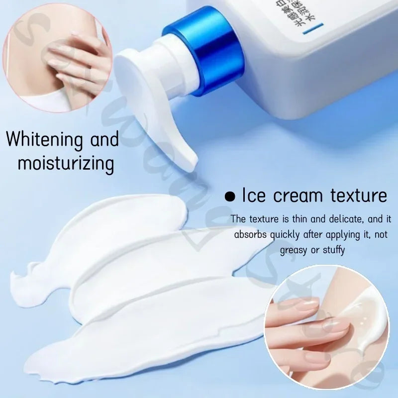 300g OHBT body lotion nourishes and cares for the skin to improve acne, rough and dry skin texture is refreshing and not greasy
