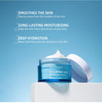 Hyaluronic Acid Hydrating Water Gel/Moisturizing Facial Cream Daily Face Moisturizer for Dry Skin Improve Dryness 50g