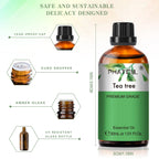 PHATOIL 2PCS 30ml Eucalyptus Essential Oils For Aromatherapy Candle Making Vanilla Lavender Sandalwood Rose Lemon Essential Oil