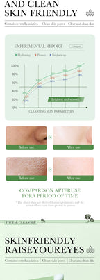 BIOAQUA Centella Asiatica Facial Cleanser Moisturizing Oil Control Face Cleansing Face Wash Foam Facial Cleanser Skin Care