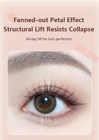 MACKANDY Curling Mascara Volumizing & Lengthening Formula, Buildable, Clump Resistant, Longwear Smudge-Resistant Black Mascara