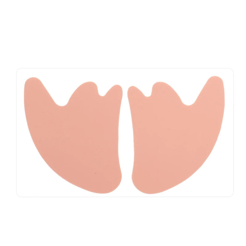 Facial Wrinkle Remover Pad Reusable Medical Grade Silicone Nasolabial Folds Anti-aging Mask Prevent Wrinkle Skin Lifting Patches