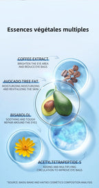 FONCE Hexapeptide Electric Massage Eye Cream lightens dark bags and fine lines, lifts and tightens, hydrates and moisturizes 20g