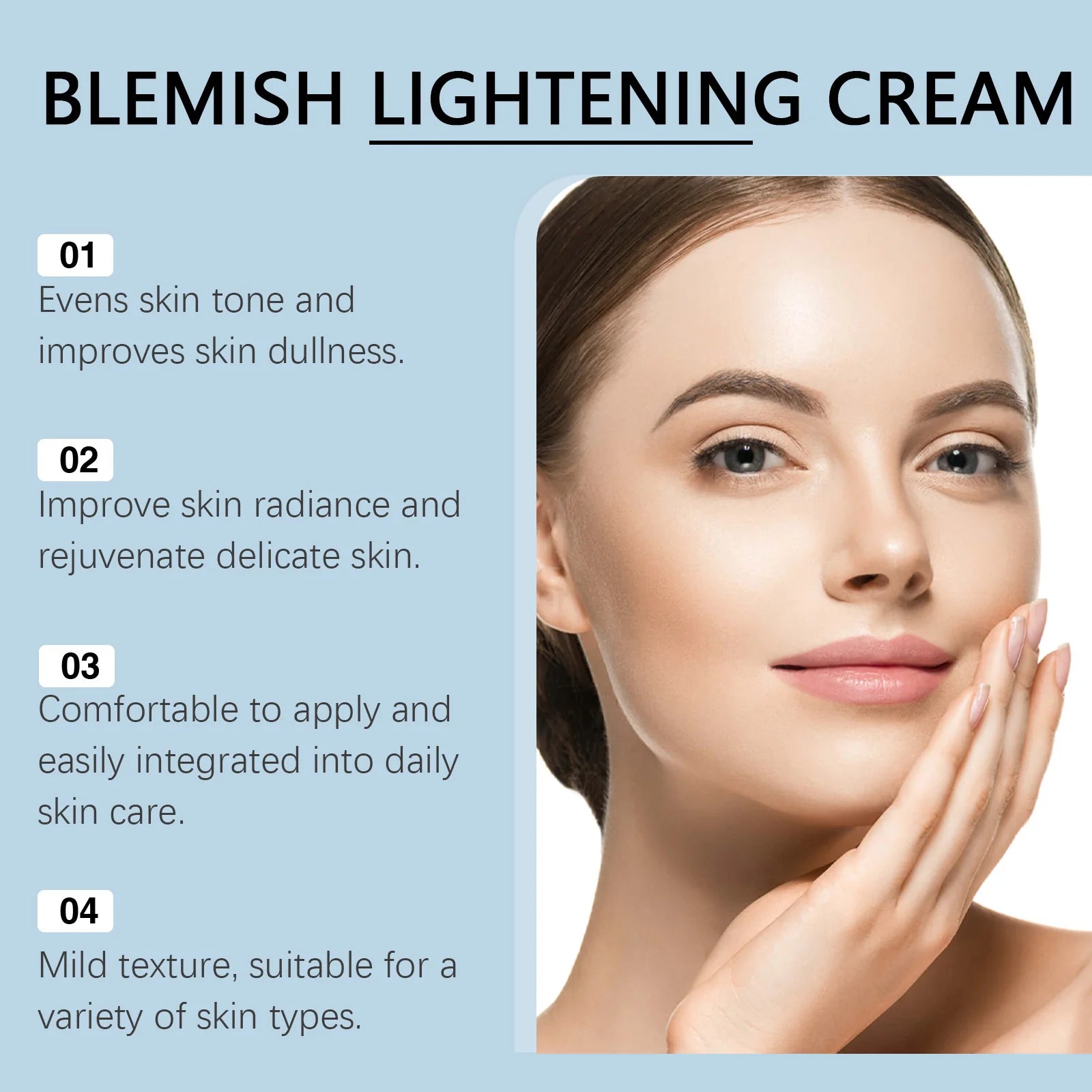 Face Cream, Hydrates & Moisturizes, Clears & Improves Facial Skin Condition, Hydrates & Brightens, Nourishing Care