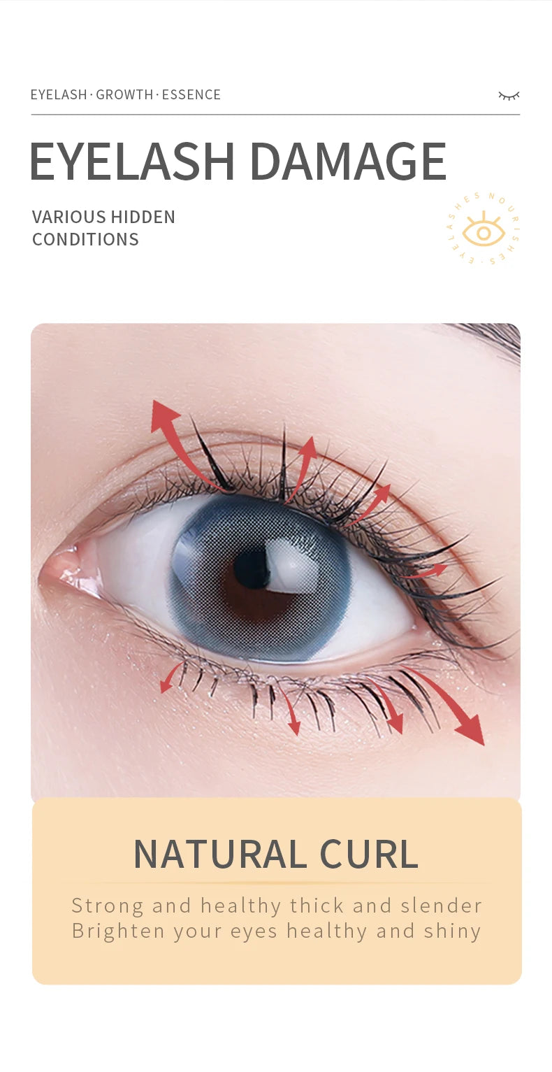 Mascara moisturizes and thickens dark and curly lashes and eyebrows naturally beautiful nourishing and repairing mascara