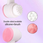 8-piece facial care set, deep cleaning and gentle exfoliating SPA mask such as soft plush hair band and wrist washing brush.