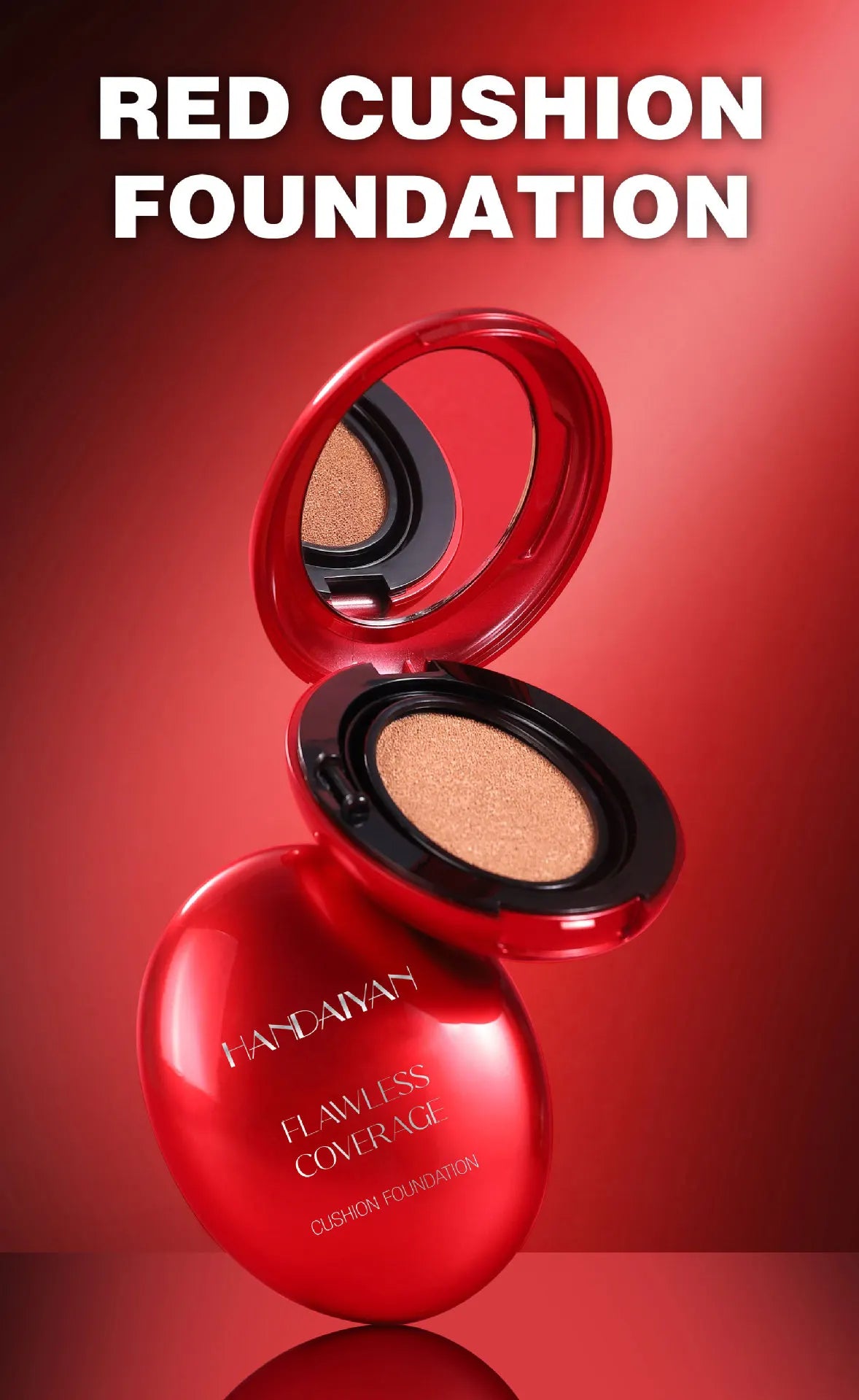 Korean Air Cushion Foundation - Light Natural Moisturizing Concealer Whitening Oil-Control Women's Long-lasting Makeup Base