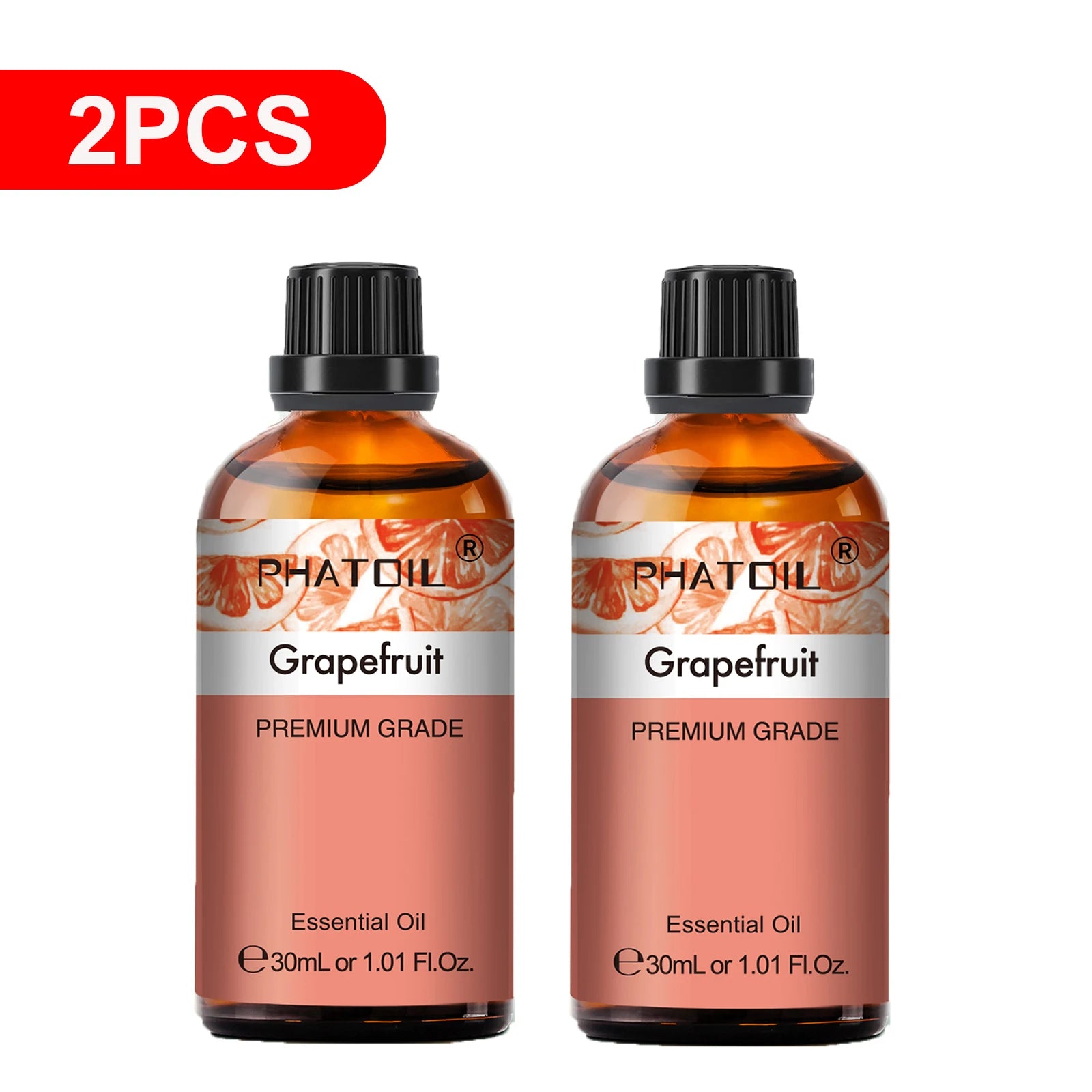 PHATOIL 2PCS 30ml Eucalyptus Essential Oils For Aromatherapy Candle Making Vanilla Lavender Sandalwood Rose Lemon Essential Oil