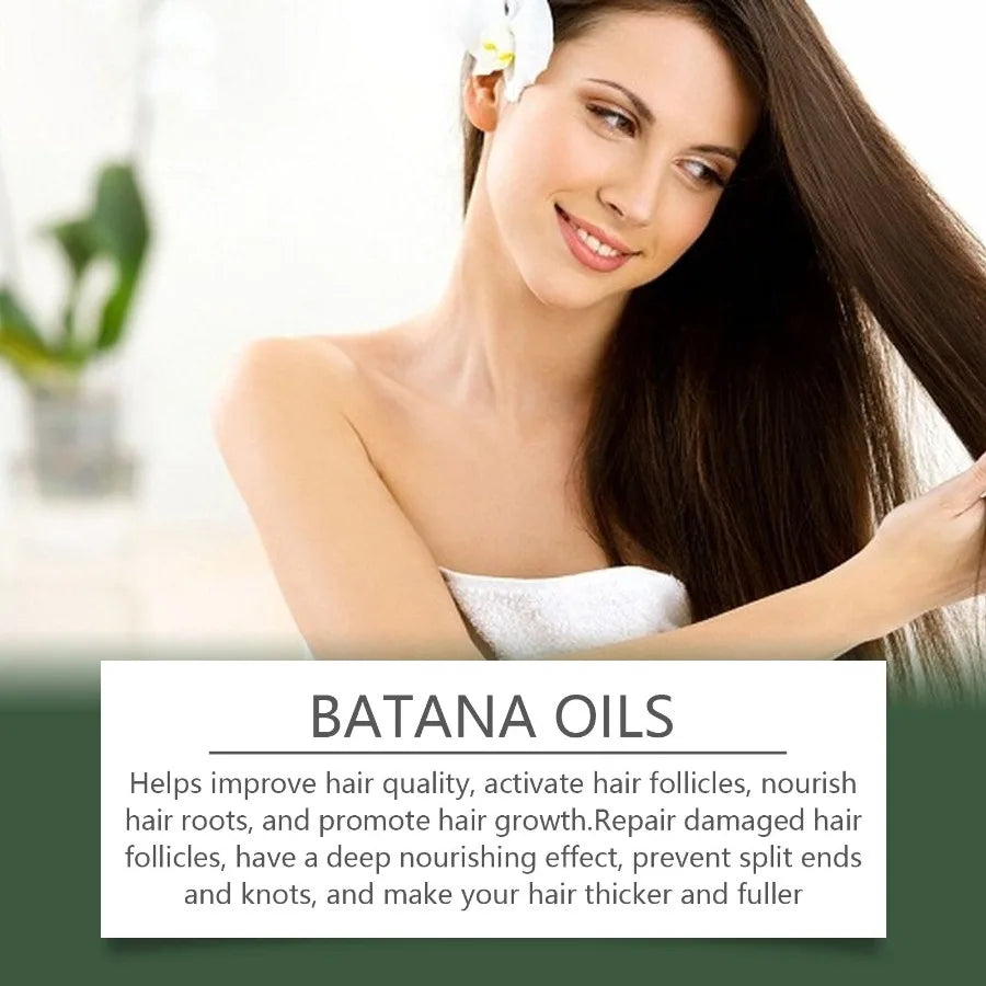 Hoegoa Batana Essential Oil Batana Hair Care Nourishes Scalp Softens And Strengthens Hair Daily Essential Oil