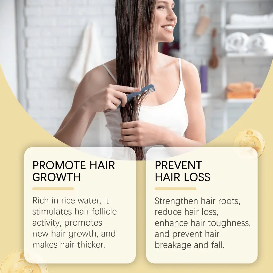 Hoegoa Hair Care Mist Nourishes Scalp Moisturizes Hair And Shines Castor Oil Repair Spray