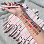 Lip Liner Pencil Private Label Cosmetics Waterproof Matte Pink Lipliner Pen Kissproof Long Lasting Beauty Makeup Bulk 100pcs