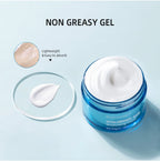 Hyaluronic Acid Hydrating Water Gel/Moisturizing Facial Cream Daily Face Moisturizer for Dry Skin Improve Dryness 50g