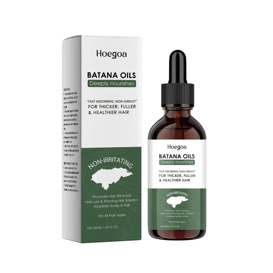 Hoegoa Batana Essential Oil Batana Hair Care Nourishes Scalp Softens And Strengthens Hair Daily Essential Oil