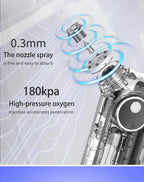 Facial Skin Moisturizing Mist Sprayer Airbrush Facial Deep Cleaning Oxygen Injector Sprayer Cordless Air Brush Compressor