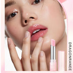 Cute Pink Moisturizing Jelly Lipstick - Temperature Change Lip Balm with Long Lasting Nourishment for Lip Care Lip Gloss