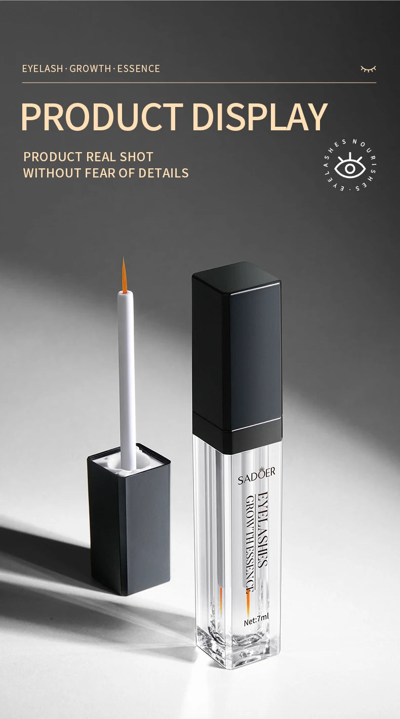 Mascara moisturizes and thickens dark and curly lashes and eyebrows naturally beautiful nourishing and repairing mascara