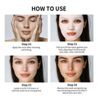 Bio-Collagen Real Deep Mask Supplement Collagen Hydrating Overnight Hydrogel Mask Elasticity Improvement Pore Minimizing Firming