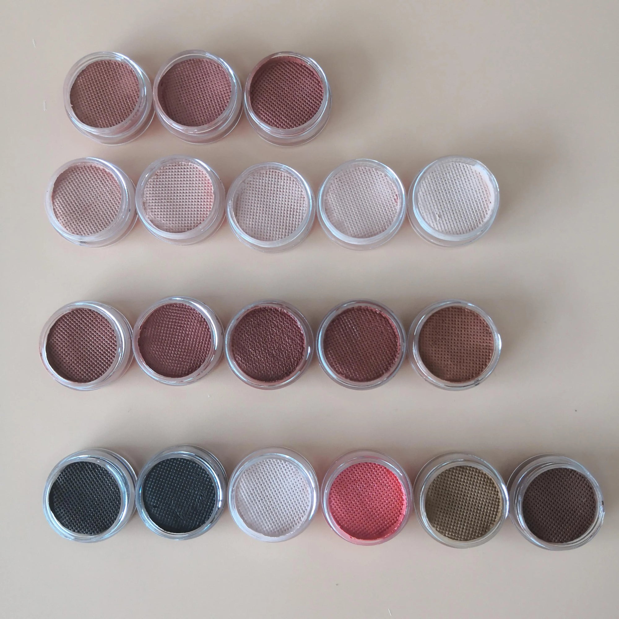 Private Label Water Activated Eyeliner Matte Brown Color Cake Liner Face Paint