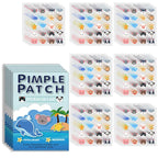 600PCS High-end Pimple Invisible Ultra-thin And Breathable Pimples Patch Cartoon Acne Patch Cute Cat Shaped Acne Dots Patches