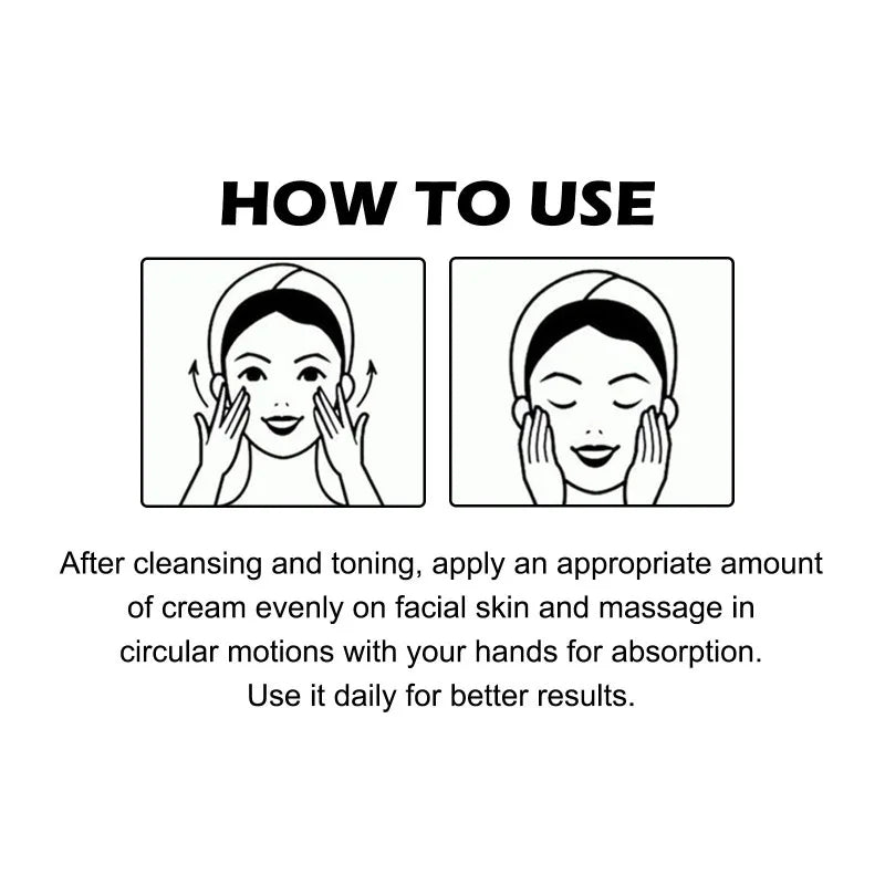 Hydrating Face Cream Firming Anti Wrinkle Brightening Dark Spots Moisturizing Anti-Aging Skin Care Whitening Tightening Cream