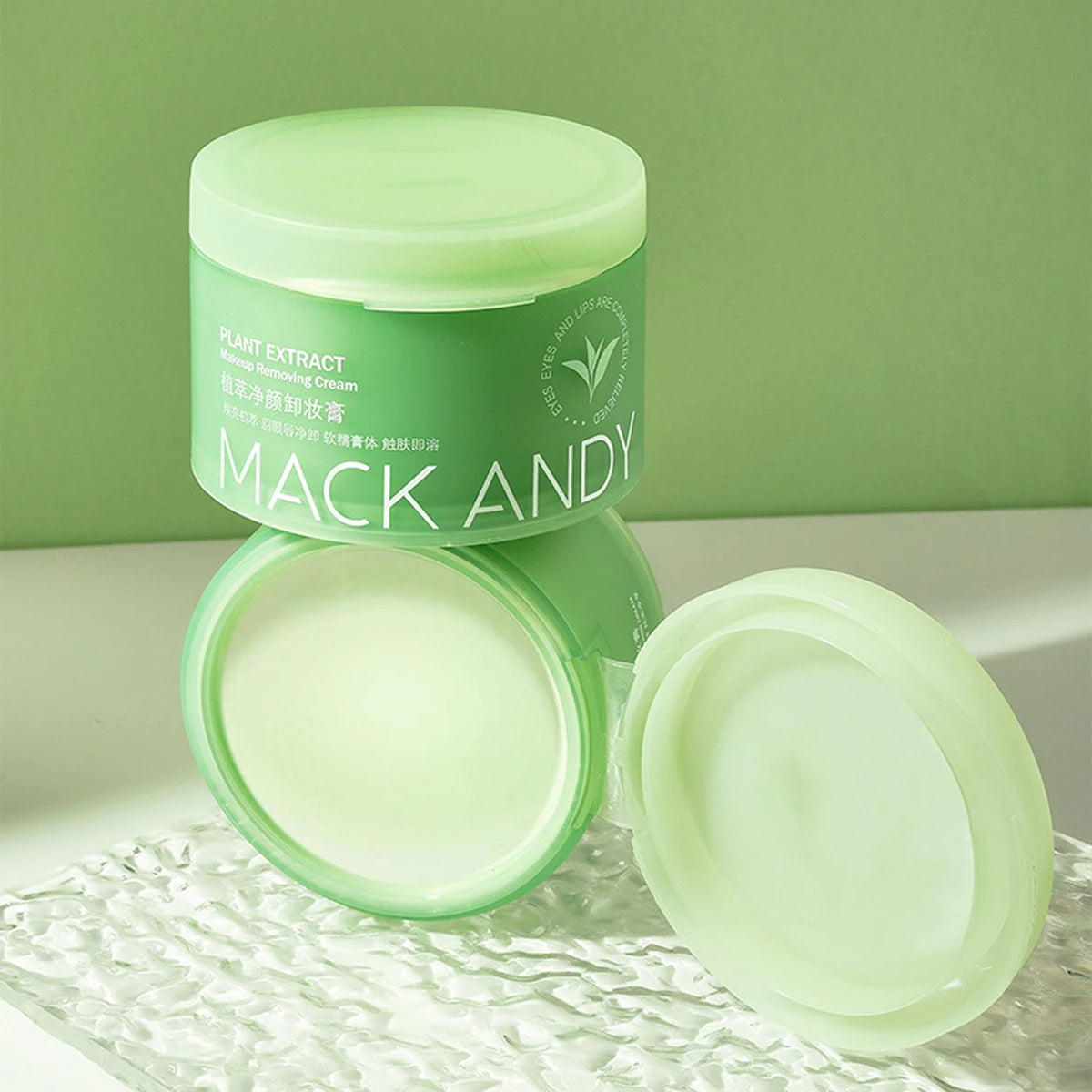 Soothing and Purifying Makeup Remover, Deep Cleansing, Sensitive Skin Refreshing, Eye, Lip and Face Makeup Remover