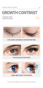 Mascara moisturizes and thickens dark and curly lashes and eyebrows naturally beautiful nourishing and repairing mascara