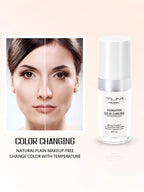 Moisturizing liquid foundation is light, thin, breathable, durable, waterproof, moisturizing, and delicate makeup