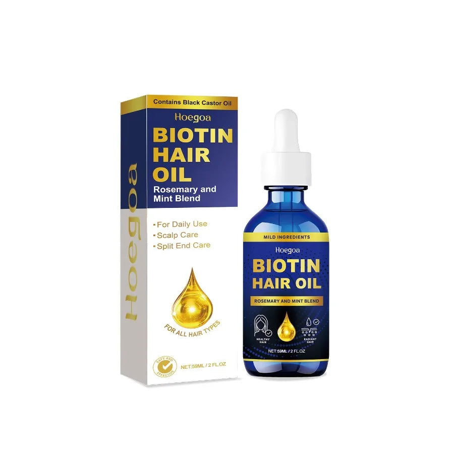 Hoegoa Rosemary Hair Care Essential Oil Nourishes And Moisturizes Dry Hair And Smooth Hair Care Essential Oil
