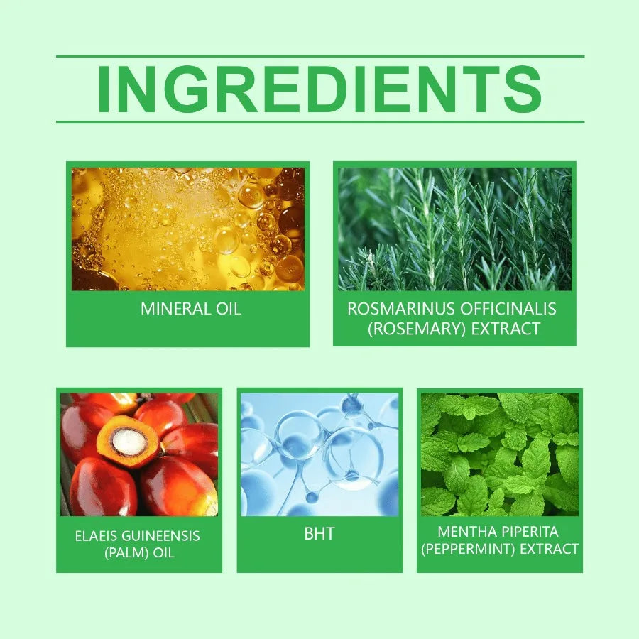 Hoegoa Rosemary Batana Hair Care Essential Oil Repair Dry Hair Soft And Hydrating Hair Care Essential Oil