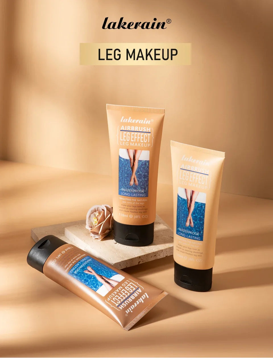 Wholesale Leg Makeup Lotion Even Skin Tone Body Foundation Waterproof Longlasting Body Tanning Cream Medium Bronze Leg Cosmetics