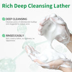 Men's facial cleanser, moisturizing, refreshing and clean skin, summer skin care products, oil control, blackhead removal