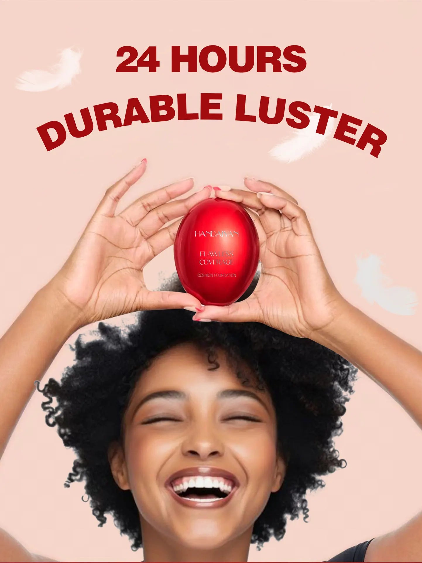 Korean Air Cushion Foundation - Light Natural Moisturizing Concealer Whitening Oil-Control Women's Long-lasting Makeup Base