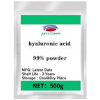 High content 99% Cosmetic raw materials Hyaluronic acid powder anti-wrinkle and Anti-aging,Moisturizing,free shippin