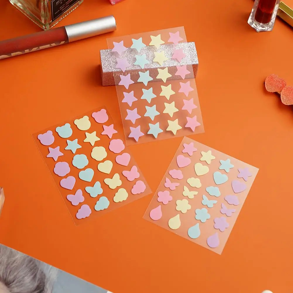 Pimple Patches For Face Colorful Invisible Hydrocolloid Acne Patches Face Spot Care Tool Beauty Beauty Skin Makeup Stickers