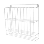 Modern Silver Iron Large Hair Dye Organizer Hair Dye Rack Salon Hair Dye Storage Rack