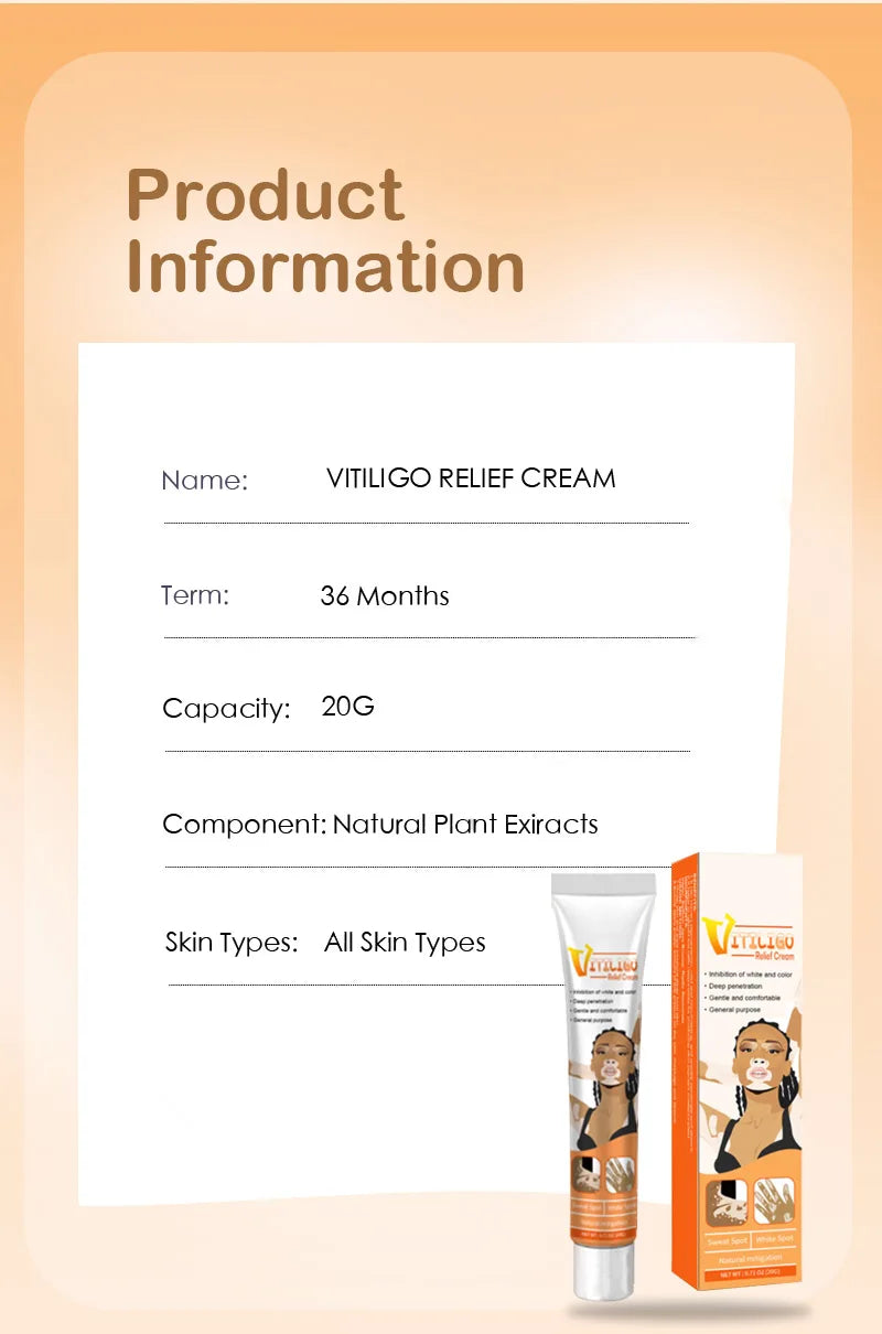 Effectively Remove Vitiligo Ointment Ringworm White Spot Removal Skin Vitiligo Eliminate Vitiligo Skin Care